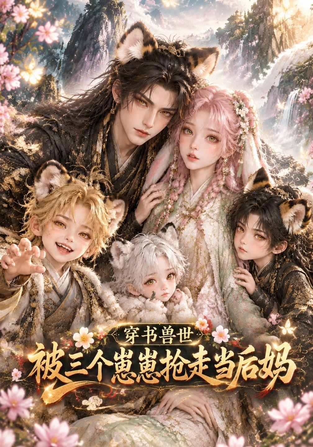 穿书兽世，被三个崽崽抢走当后妈（97集）AI短剧 (2026)