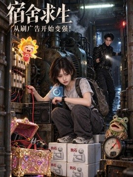 宿舍求生：从刷广告开始变强！（89集）AI短剧 (2026)