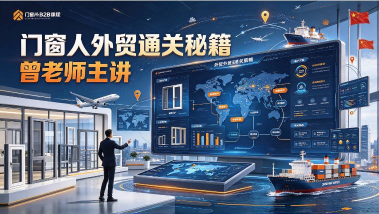[夸克网盘]教程《门窗人必看的外贸通关秘籍》