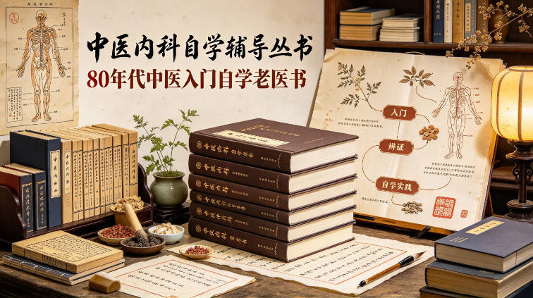 [夸克网盘]图书馆《中医内科自学辅导丛书》17册合集，80年代中医入门自学老医书