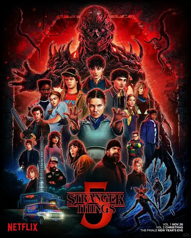 怪奇物语 第五季 (2025) 夸克网盘 美剧 奇幻 4K