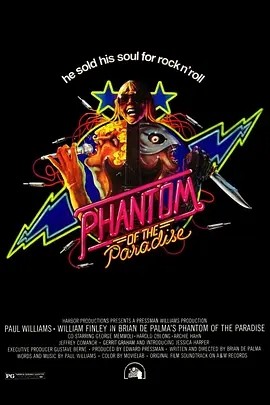 天堂魅影 Phantom of the Paradise (1974)丨7.8分丨布莱恩·德·帕尔玛作品 英语中字