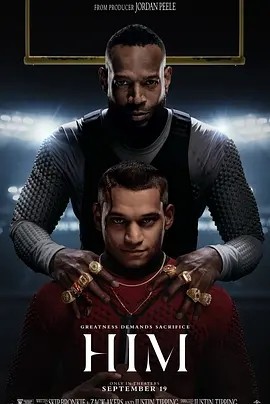 美影丨他 Him (2025)丨5.4分丨美国最新奇幻运动惊悚恐怖片