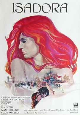 伊莎朵拉 (1969)丨7.5分丨瓦妮莎·雷德格雷夫戛纳封后作 英语中字