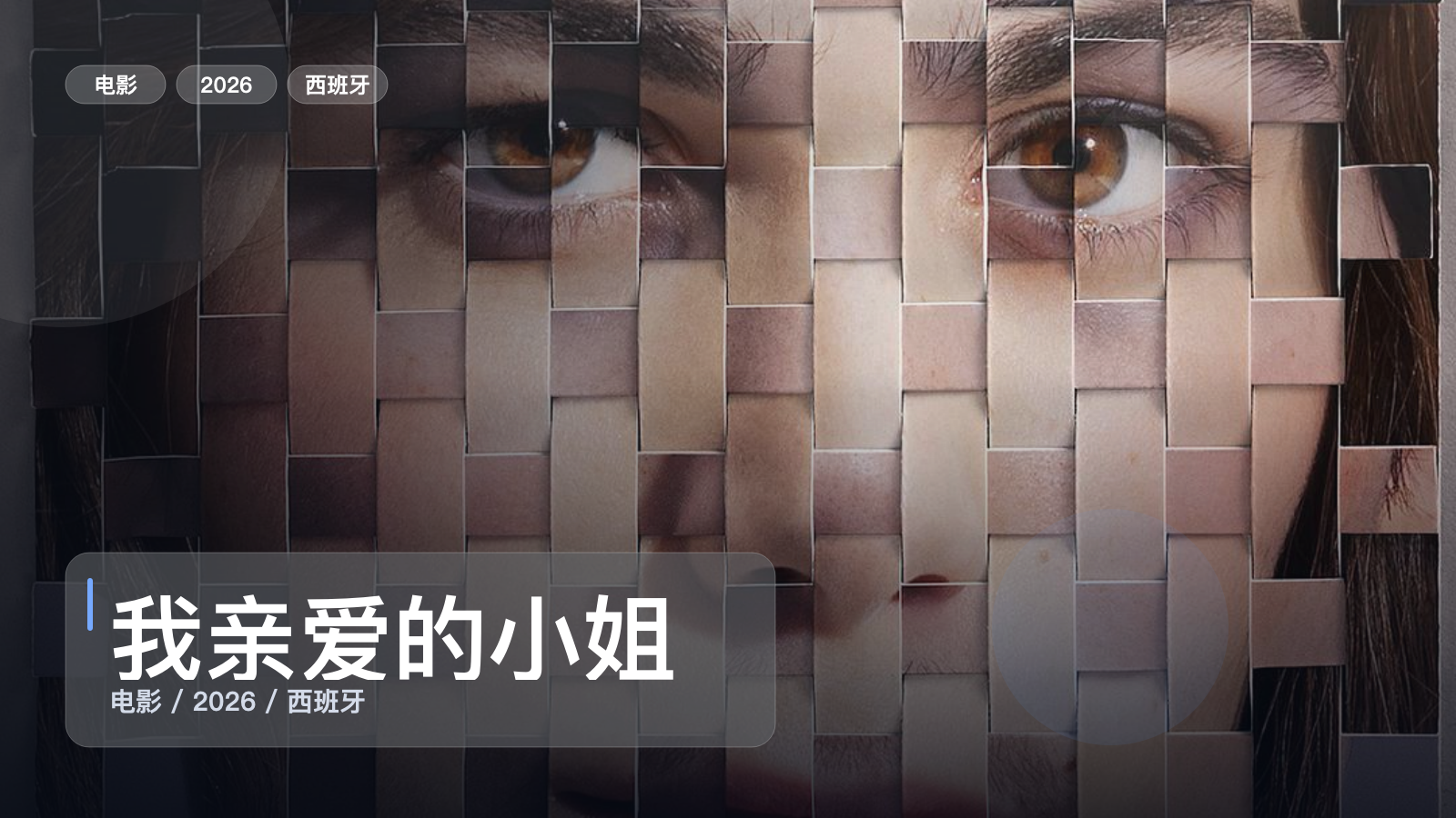 冷门但真好看！《我亲爱的小姐》 2026 未删减 限时转存
