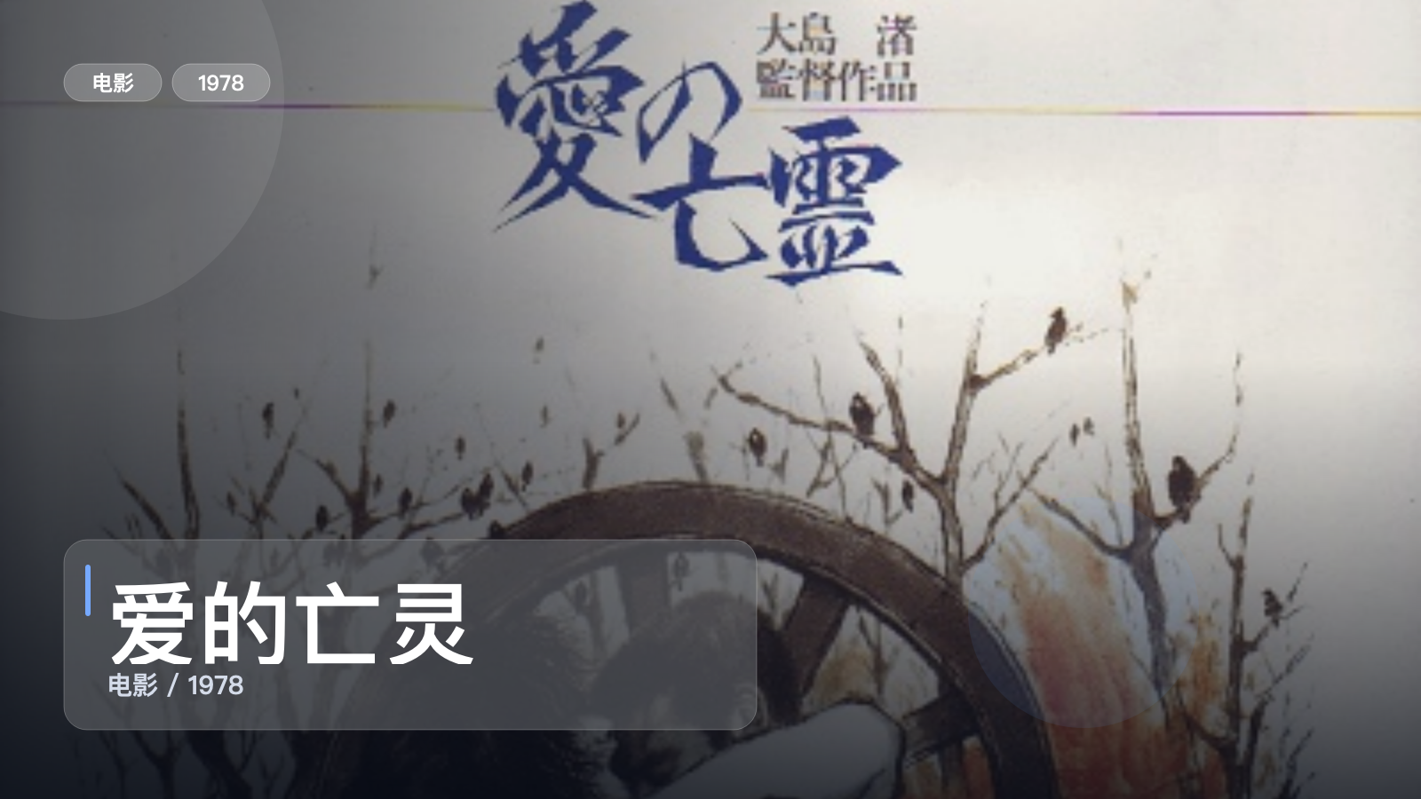 太好磕了!《爱的亡灵》 1978 中文字幕 未删减 限时转存