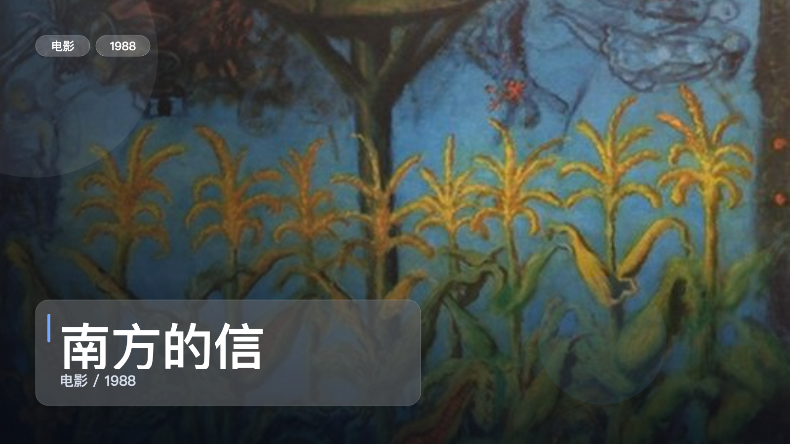 太劲爆了!《南方的信》 1988 中文字幕 未删减 限时转存
