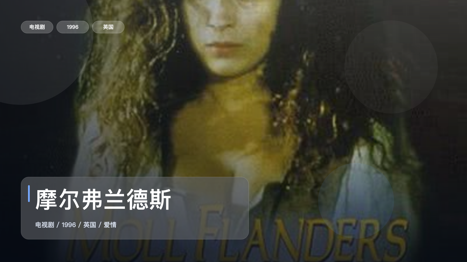 强推!《摩尔弗兰德斯》 1996 中文字幕 未删减 限时转存