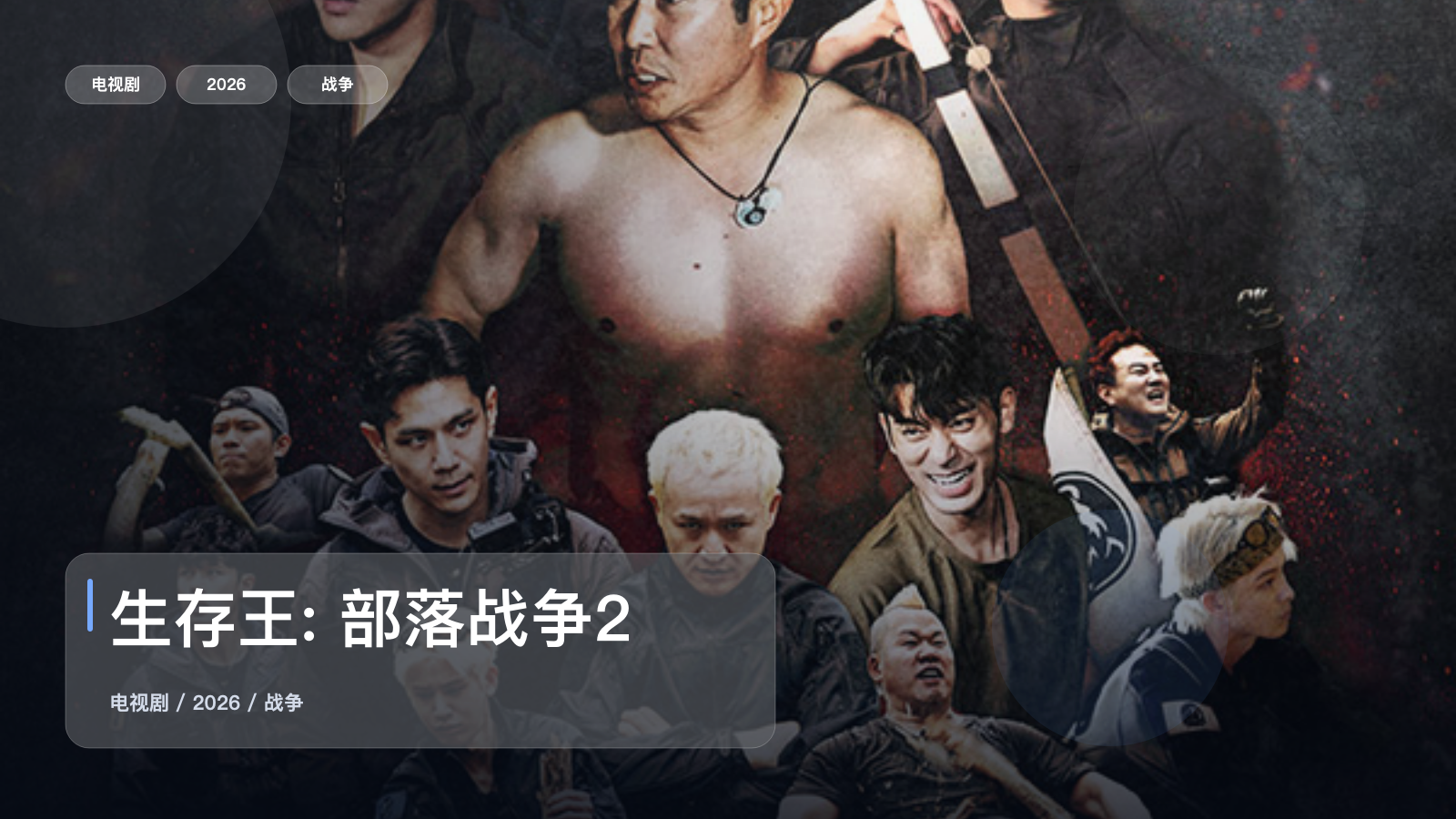 强推！韩国剧《生存王: 部落战争2》 2026 中文字幕 未删减 限时转存
