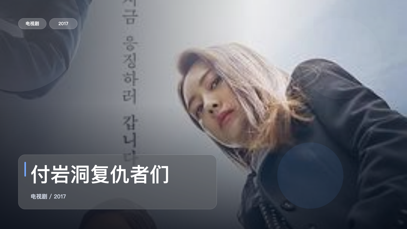 越看越上头的韩剧 《付岩洞复仇者们》 2017 高清全12集 夸克网盘资源