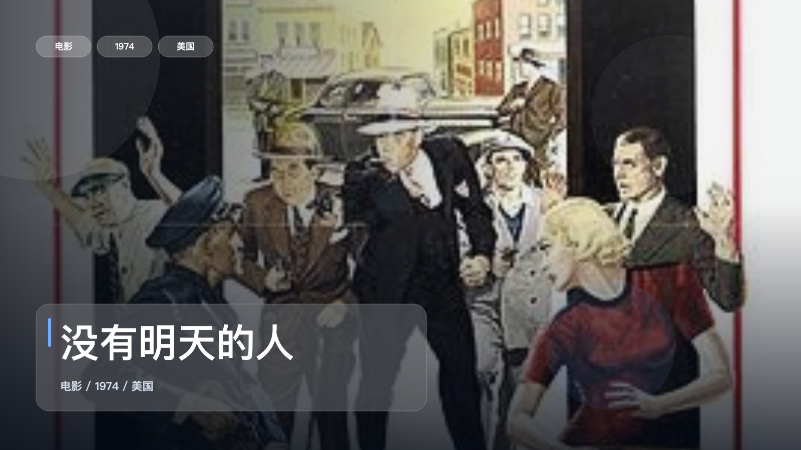 最近挖到宝了！《没有明天的人》 1974 未删减 限时转存