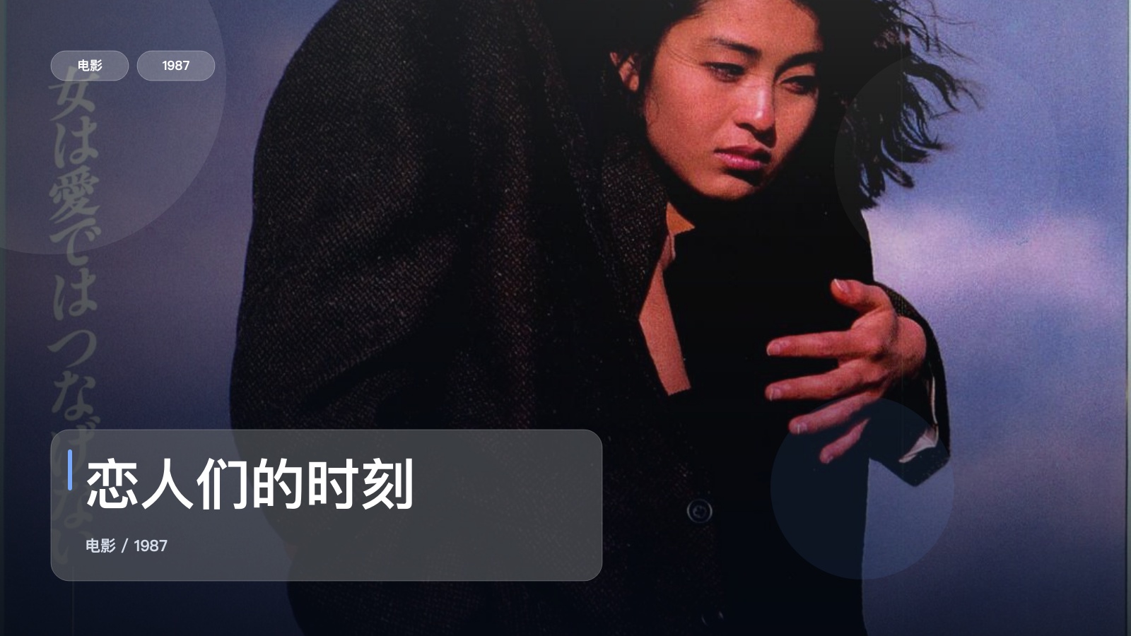太劲爆了！《恋人们的时刻》 1987 中文字幕 未删减 限时转存