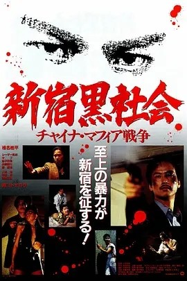 新宿黑社会 (1995)丨6.9分丨三池崇史执导悬疑惊悚片 日/国语中字