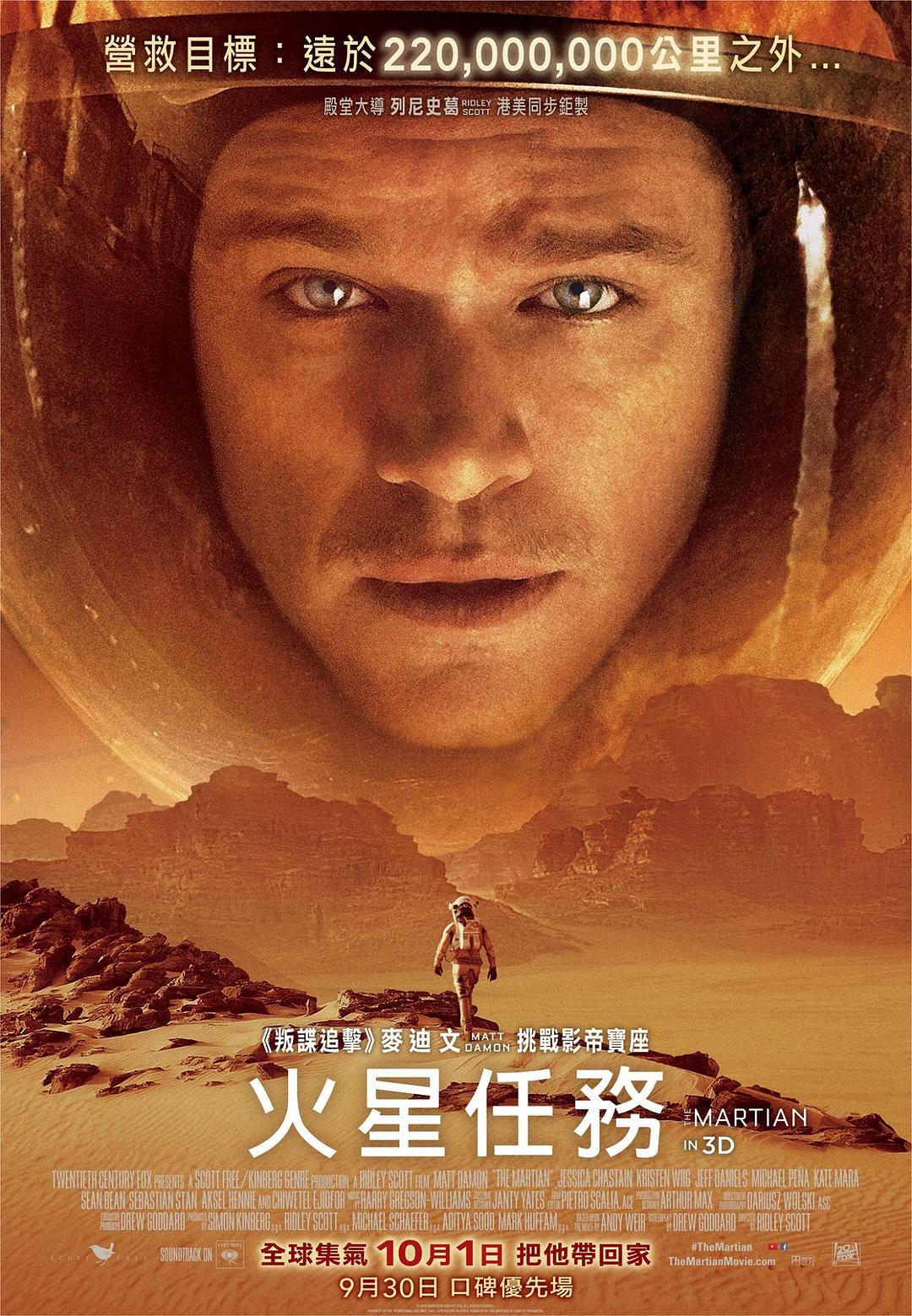 《火星救援》百度云网盘夸克下载.阿里云盘.中字.(2015)