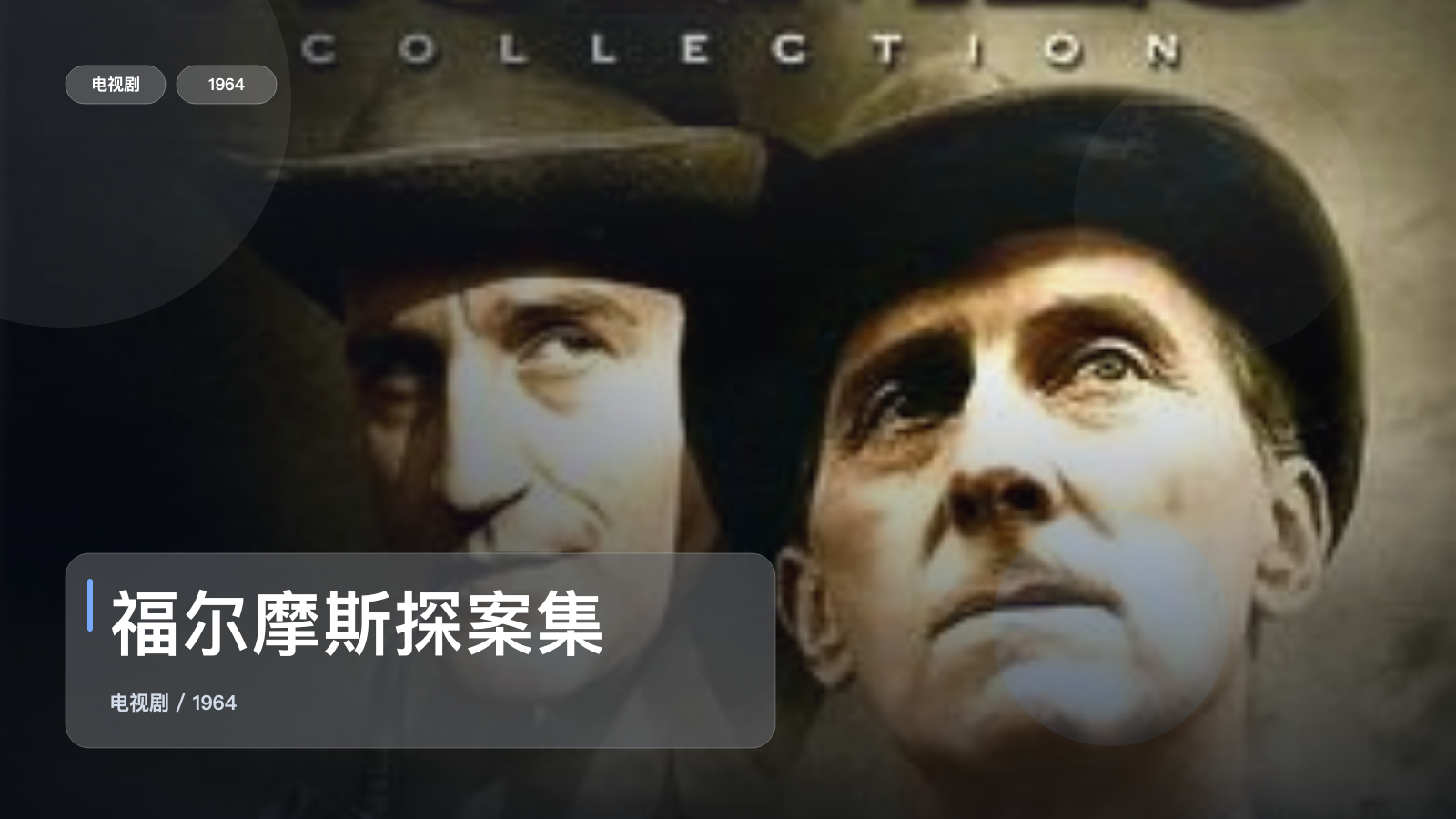追到停不下来！《福尔摩斯探案集》 1964 未删减 限时转存