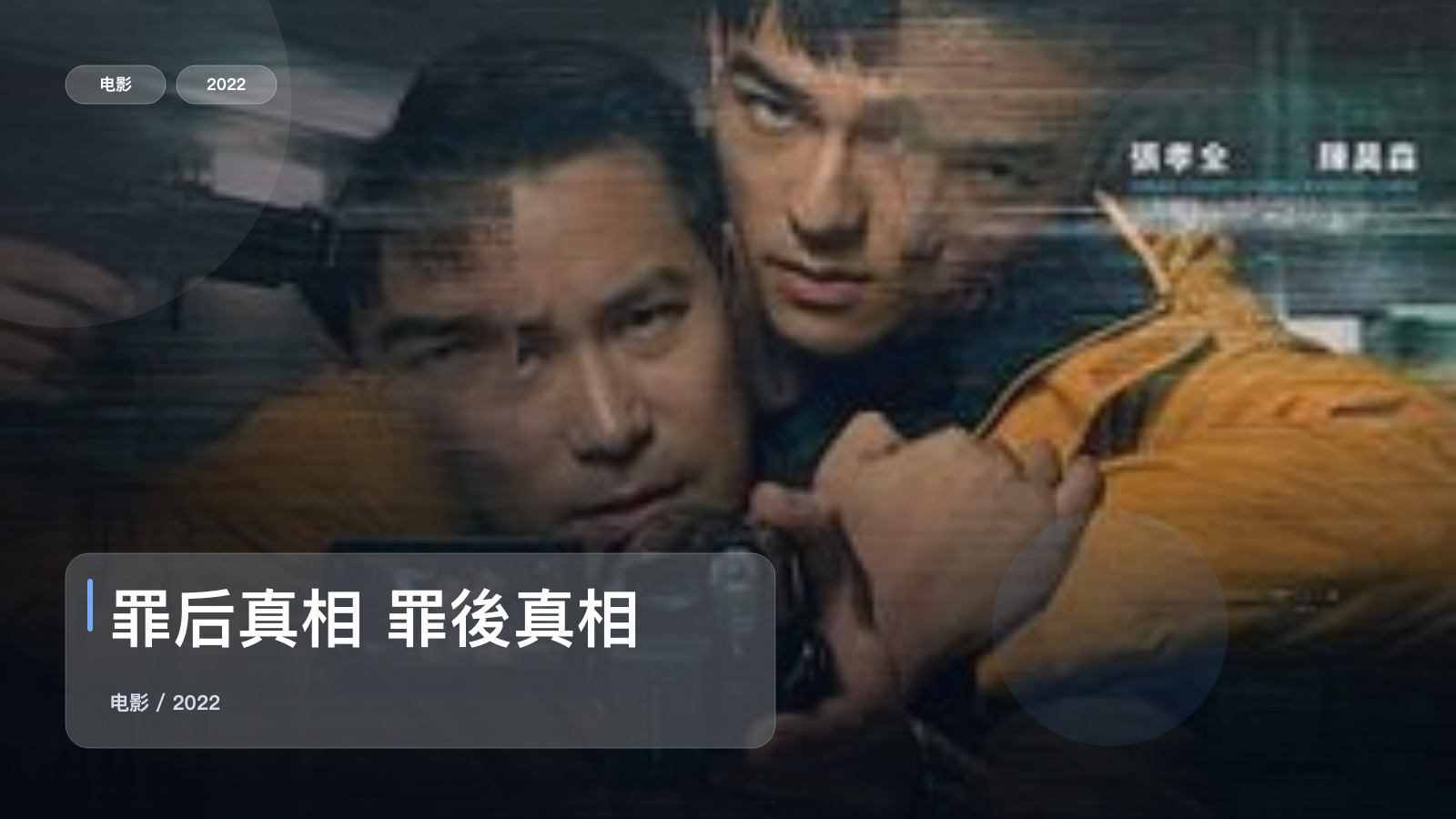 太劲爆了!台湾犯罪片《罪后真相 罪後真相》 2022 未删减 限时转存