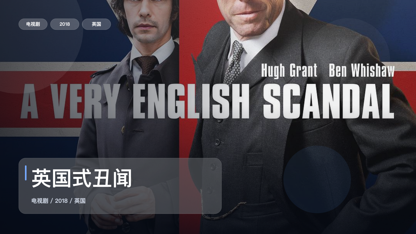 这是2018最强犯罪剧!《英国式丑闻》 2018 未删减 限时转存