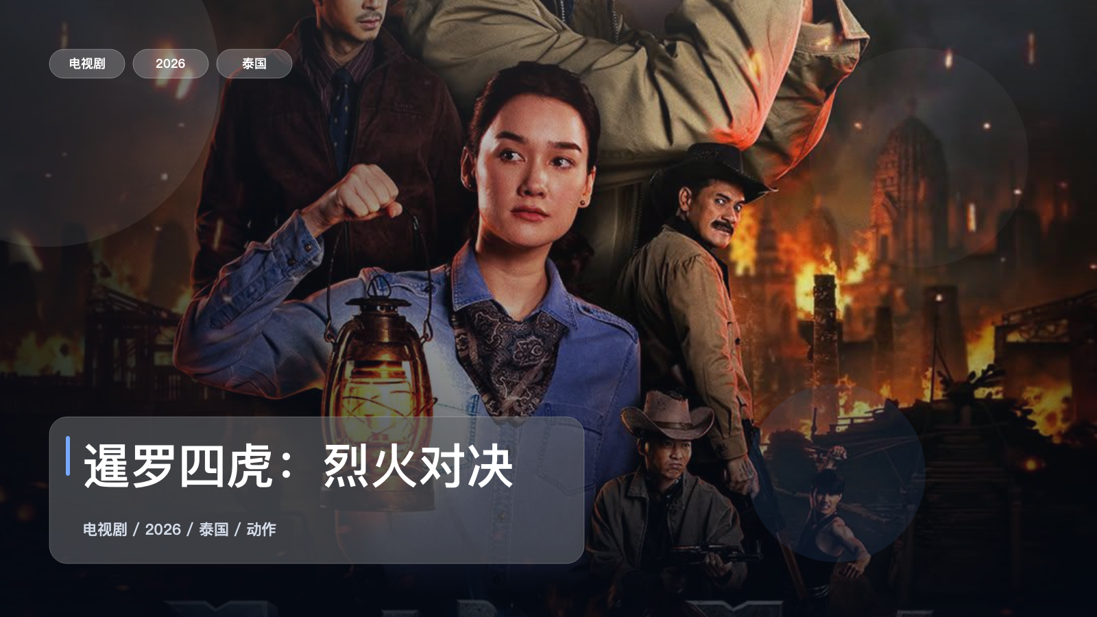 这是2026最强动作剧!《暹罗四虎:烈火对决》 2026 中文字幕 未删减 限时转存