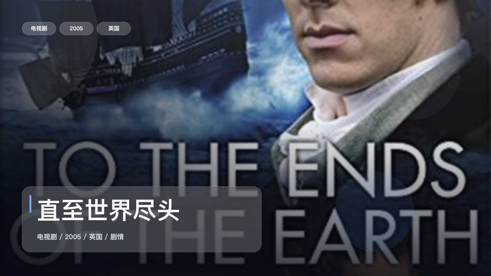 强推!英国剧情剧《直至世界尽头》 2005 中文字幕 未删减 限时转存