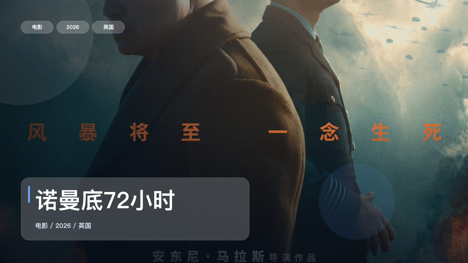 这部动作片看得人热血上头!《诺曼底72小时》 2026 未删减 限时转存