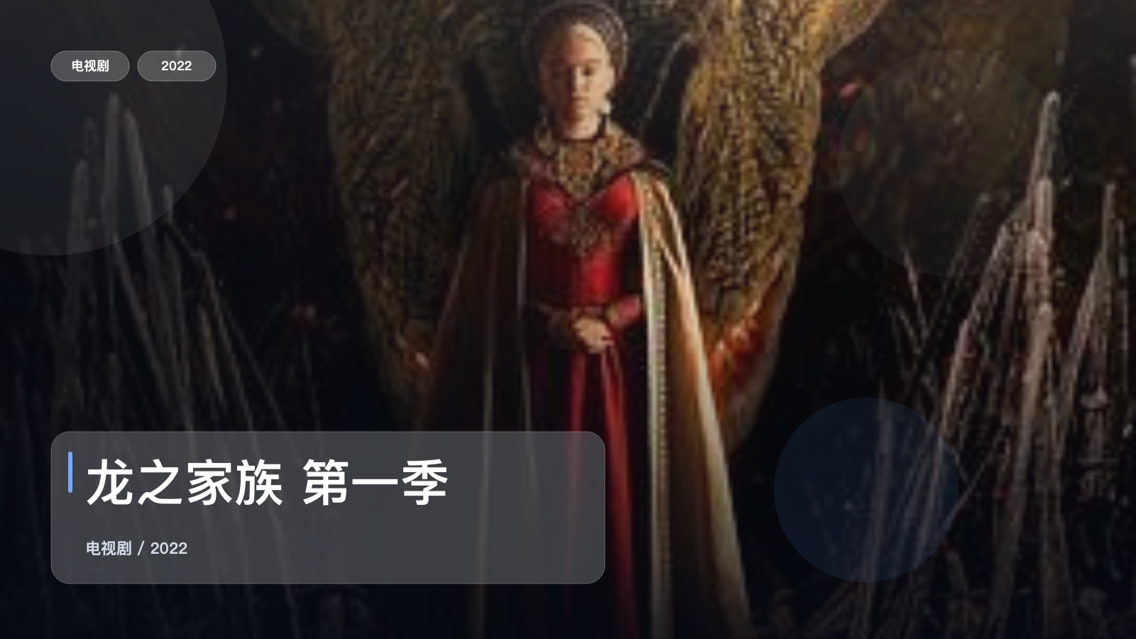 太劲爆了！这部剧上来就很顶《龙之家族 第一季》 2022 未删减 限时转存