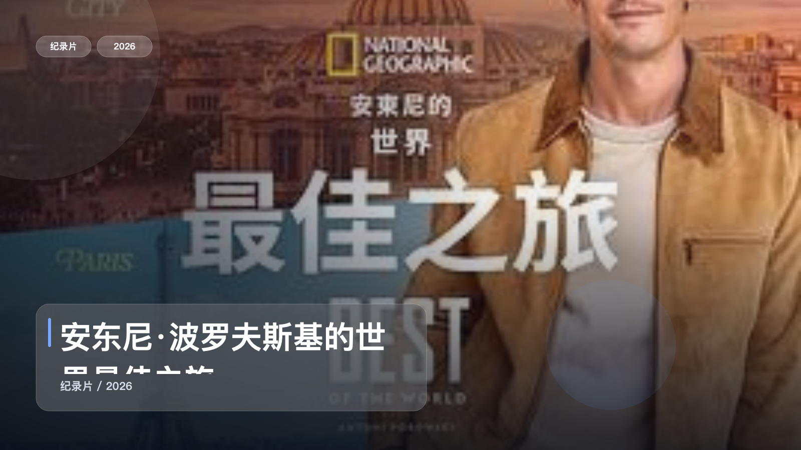 强推！《安东尼·波罗夫斯基的世界最佳之旅》 2026 未删减 限时转存